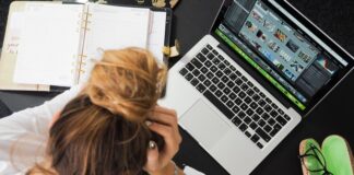 Ból oczu przy pracy na komputerze